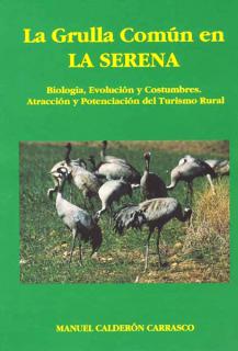 La Grulla Común en La Serena. Biología, Evolución y Costumbres. Atracción y Potenciación del Turismo Rural.